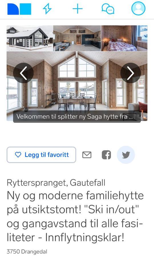 Rytterlia 6 Villa Drangedal Eksteriør billede